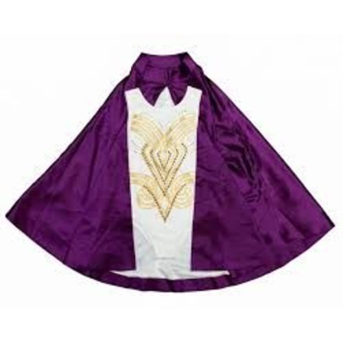 Purple and Gold Costume, Suit/ Cloack