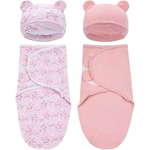 Baby Swaddling Blankets (Set 4)