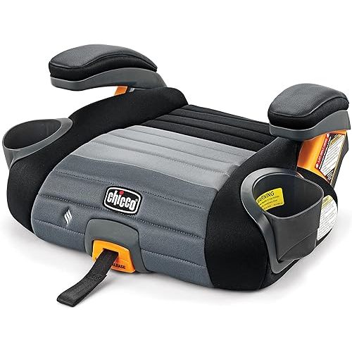 Chicco GoFit ClearTex Plus Backless Booster Car Seat, Latch, 40-110 lbs