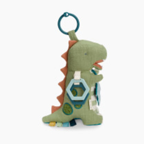 Itzy Ritzy Link & Love Activity Plush with Teether - Dino