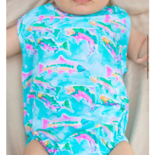 Fish Bubble Romper