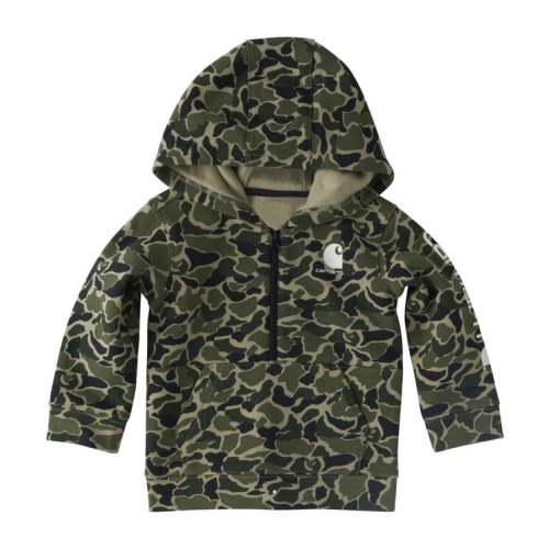 Carhartt Boy's Infant/Toddler Long-Sleeve Half-Zip Camo Sweatshirt - Traditions Clothing & Gift Shop