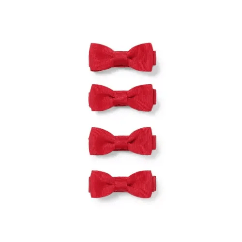 Girl Maraschino Red Bow Barrette Set by Janie and Jack
