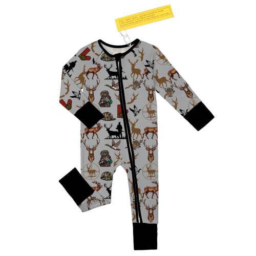 Gray Hunting Themed Zippy