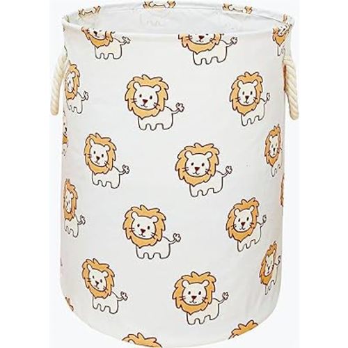 Round Laundry Basket Storage Bins Nursery Hamper Gift Baskets for Home,Office,Home Decor