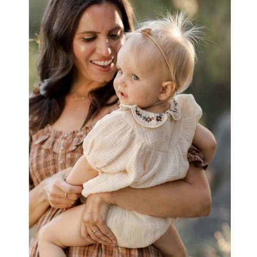 LULA ROMPER || NATURAL