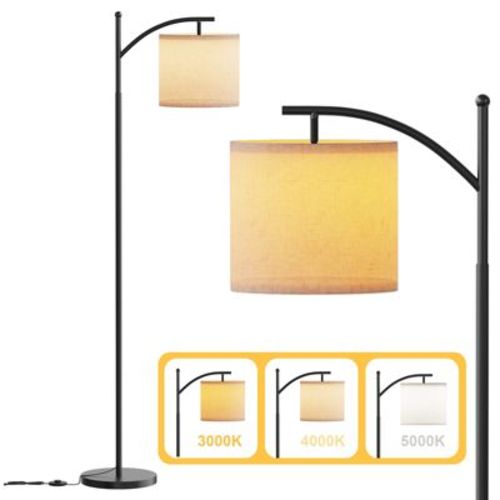 SUGIFT 61'' Tall LED Floor Lamp for Living Room Bedroom Office, 3 Color Temperatures Modern Industrial Standing Lamp