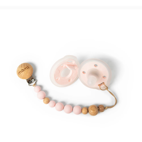 mōmi babypace pacifier gift set - seashell