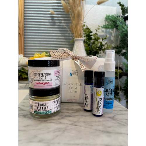 Rockstar Mom To Be Bundle Gift Set