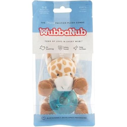 Wubbanub Infant Pacifier - Giraffe