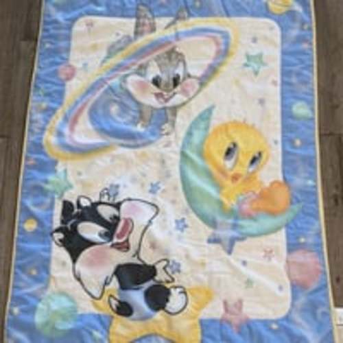 Vintage Baby Tweety Bird Blanket
Looney Tunes Sylvester Bugs Plush Crib
32 X 44