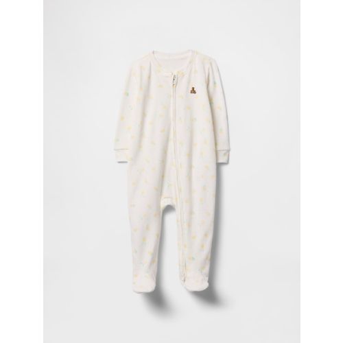 Baby Print Two-Way Zip One-Piece