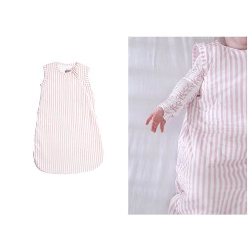 Sleep Bag - Pink Cabana Stripe