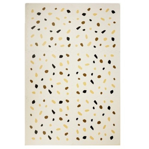 Hakuna Matte: Stylish Baby Play Mat: Confetti & White Design - 72x48'