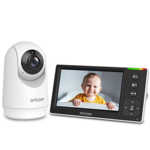 Oricom 4.3" Video Baby Monitor With Motorised Pan-Tilt Camera – Baby On The Move