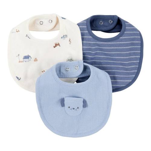 Baby Boy Carter's 3-Pack Dog Bib Set