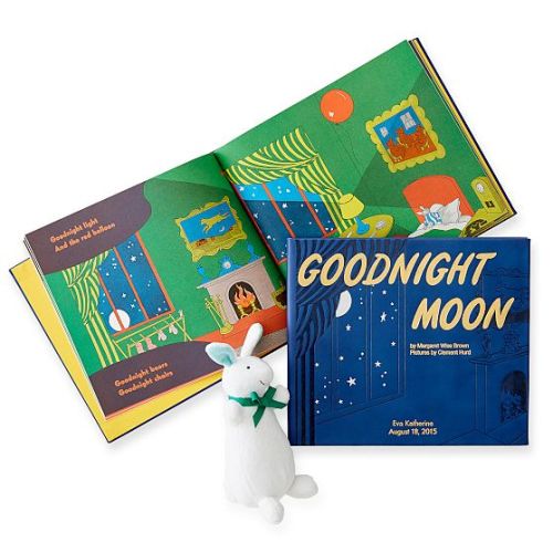 Leather Bound Goodnight Moon Personalized Children's Book | Mark and Graham