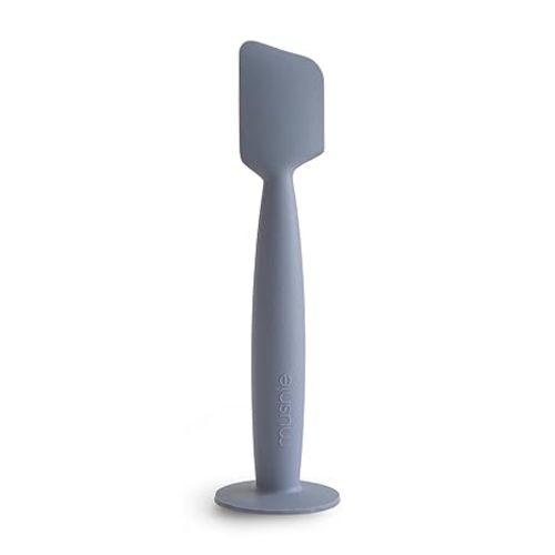 mushie Diaper Cream Applicator Soft Silicone with Suction Base (Tradewinds)