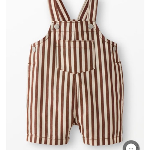 Baby Canvas Shortalls
