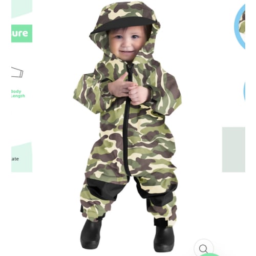 Camo Rain Suit