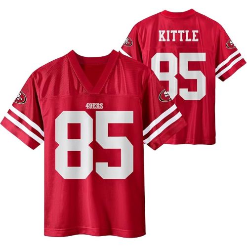 George Kittle San Francisco 49ers #85 NFL Infant Toddler 12M-4T Red Jersey