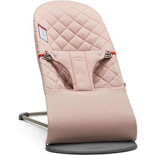 BABYBJORN Bouncer Bliss, Old Rose, Cotton