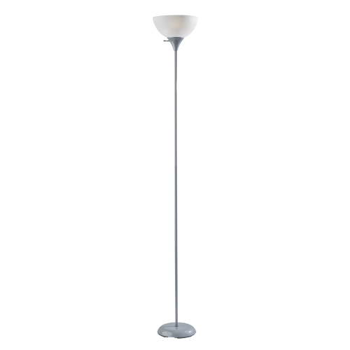 Mainstays 71" Silver Floor Lamp, Modern Design