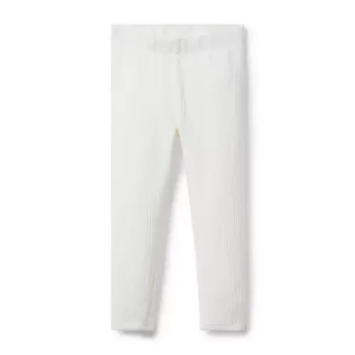 Girl Cream And Sugar Corduroy Velour Legging by Janie and Jack