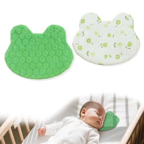 2 Pack Scented Bonding Comfort Frog for NICU Babies to Ease Separation Anxiety, Keeps Mom’s Scent Close for Preemies & Newborns, Infant Preemie and Parent Bonding NICU Gifts (Green)