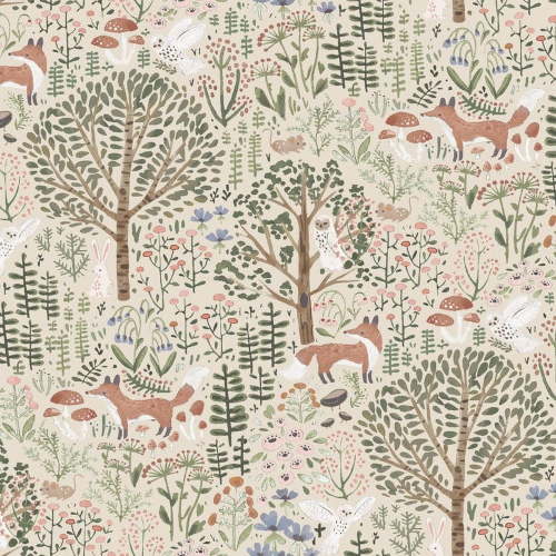 RoomMates Clara Jean Folklore Forest Peel & Stick Wallpaper 17 in