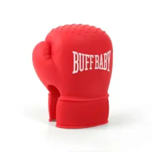 BUFF BABY Boxing Glove Teething Mitt, 3 Months, Toy Silicone Teething Mitten with Anti-Drop Hold - TikTok Shop
