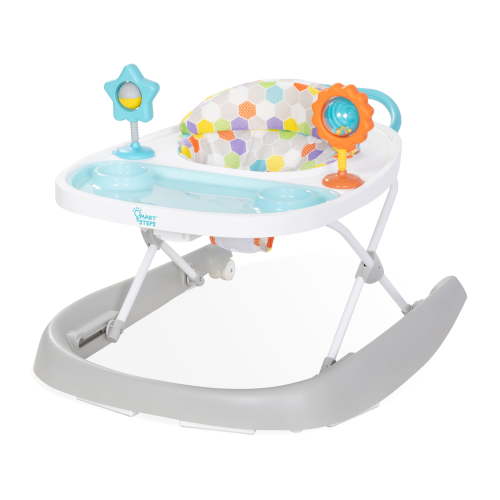 Smart Steps, Dine N' Play 3-in-1 Feeding Walker, Hexagon Dots