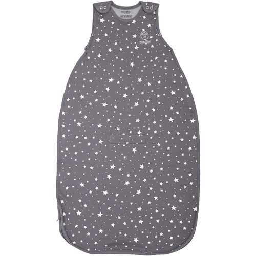 Woolino 4 Season Ultimate Baby Sleep Sack, Merino Wool Baby Sleeping Bag, Adjustable 2-24 Months Size Fits Infants & Toddlers - Gray