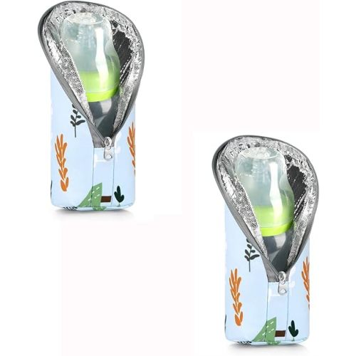 Accmor Baby Bottle Tote Bags, Insulated Breastmilk Cooler Bag, Nursing Bottle Warmer Bag for Nursing Mom Daycare Travel