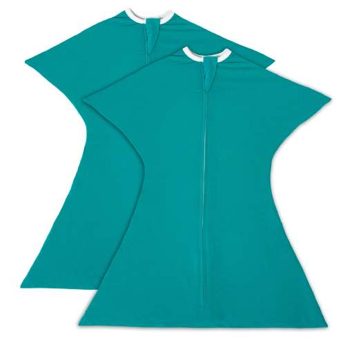 Classic Teal Zipadee-Zip Swaddle Transition - Bundle of 2 – Blooming Baby