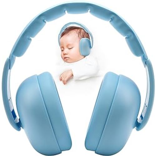 Baby Headphones for Noise - [Upgraded Friendly Version] Infant Ear Muffs Noise Protection - Toddler Noise Cancelling Headphones - Baby Ear Protection for 3 Months to 3 Years