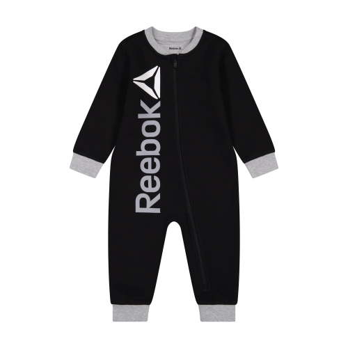 Reebok Baby Snuggle Up Romper, Sizes 0/3-24 Months