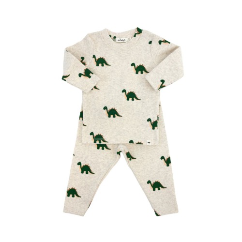Dinosaur Print Two Piece Set, 6-12M