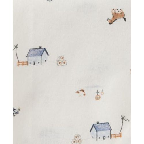 Baby Cotton Receiving Blankets, 4 Pack