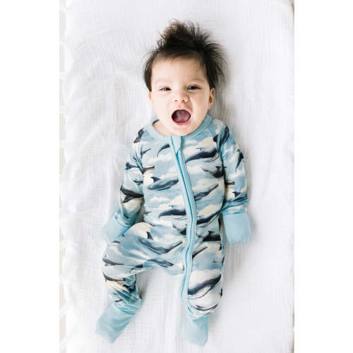 Flying Whales- Convertible Romper