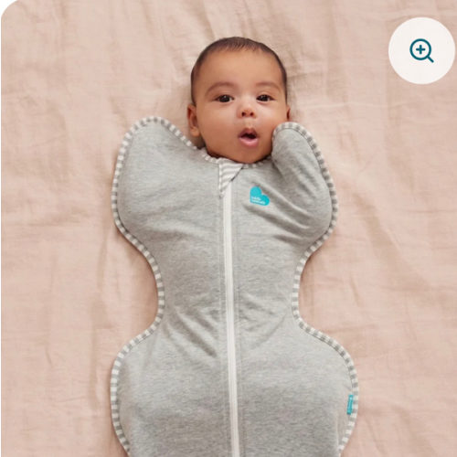 Swaddle Up™ 1.0 TOG Cotton Gray