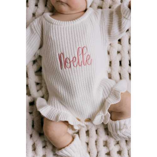 Custom Knit Romper