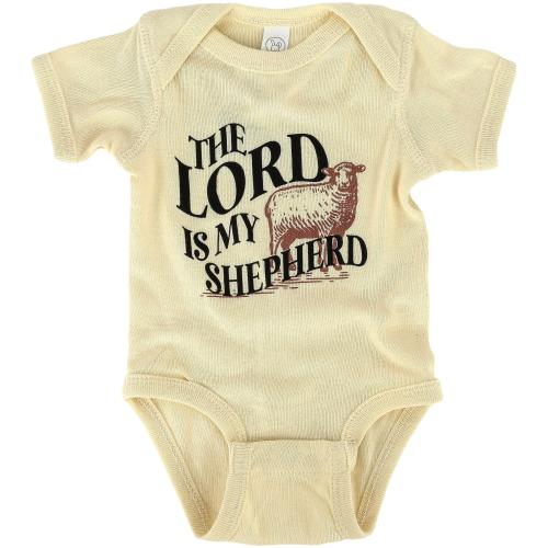 Psalm 23 The Lord is My Shepherd Onesie by New Ewe, NB-12M