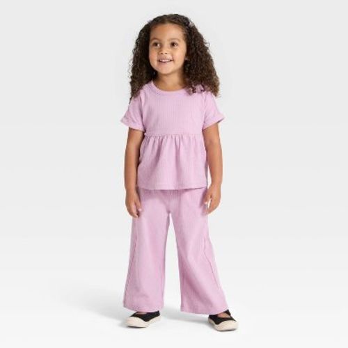 Toddler Girls' Knit Shirt and Pants Set - Cat & Jack™