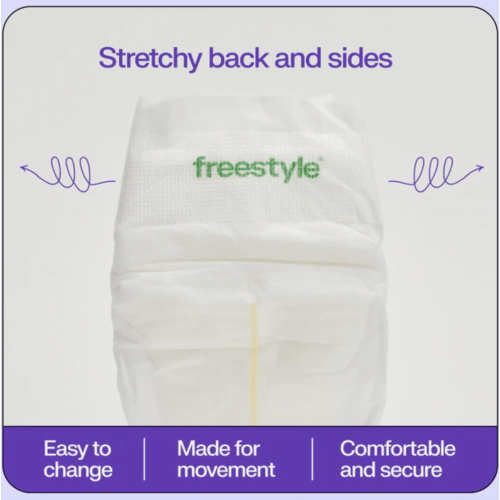 Freestyle BambooTek® EWG Verified Diapers, Size 1, 8-14lbs, 204 count