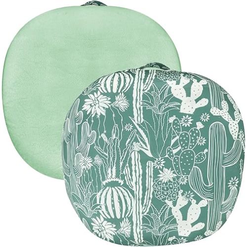 Baby Lounger Replaceable Cover, 1 Pack Reversible Removable Slipover for Infant Lounger Pillow, Soft & Breathable Quality Spare Cover, Cactus