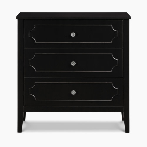 daVinci Chloe Regency 3-Drawer Dresser - Ebony