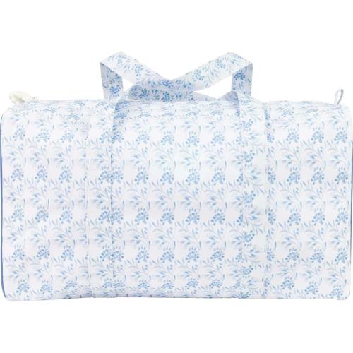 The Duffle Bag in Navy Floral