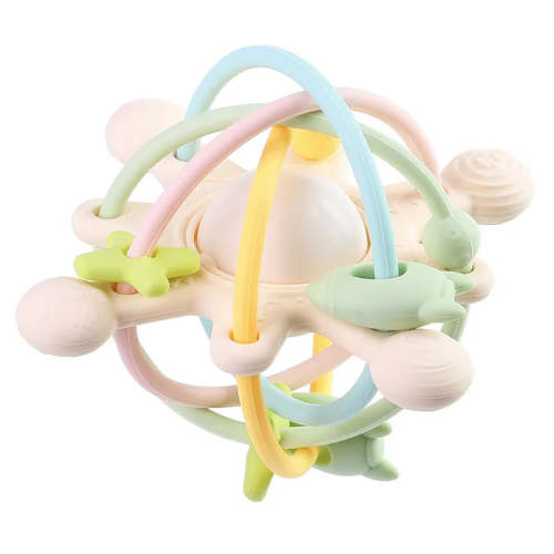 Rattle & Sensory Teether Ball – Simple Steps Market