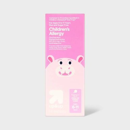 Dye-free Children's Allergy Relief - Diphenhydramine - Bubble Gum - 8 fl oz - up&up™